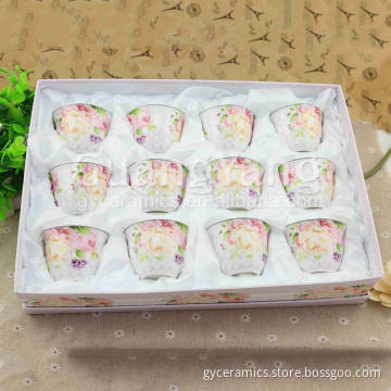 Top Quality Pottery Folding Drinking Cup